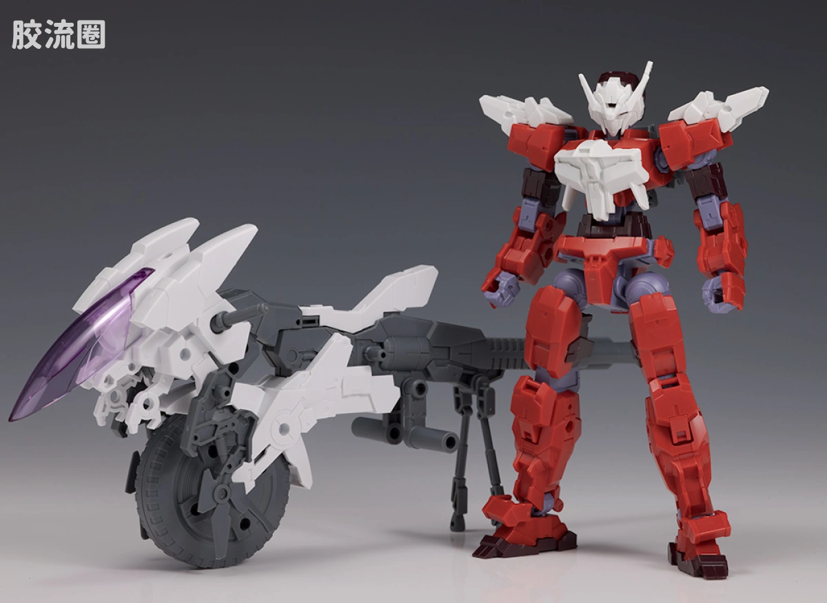 30MM 1/144 Extended Armament Vehicle EV-09 Exa Vehicle(加农机车ver.) - 图片